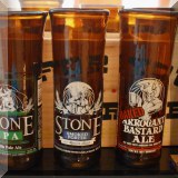 K12. Stone brewing glasses. 